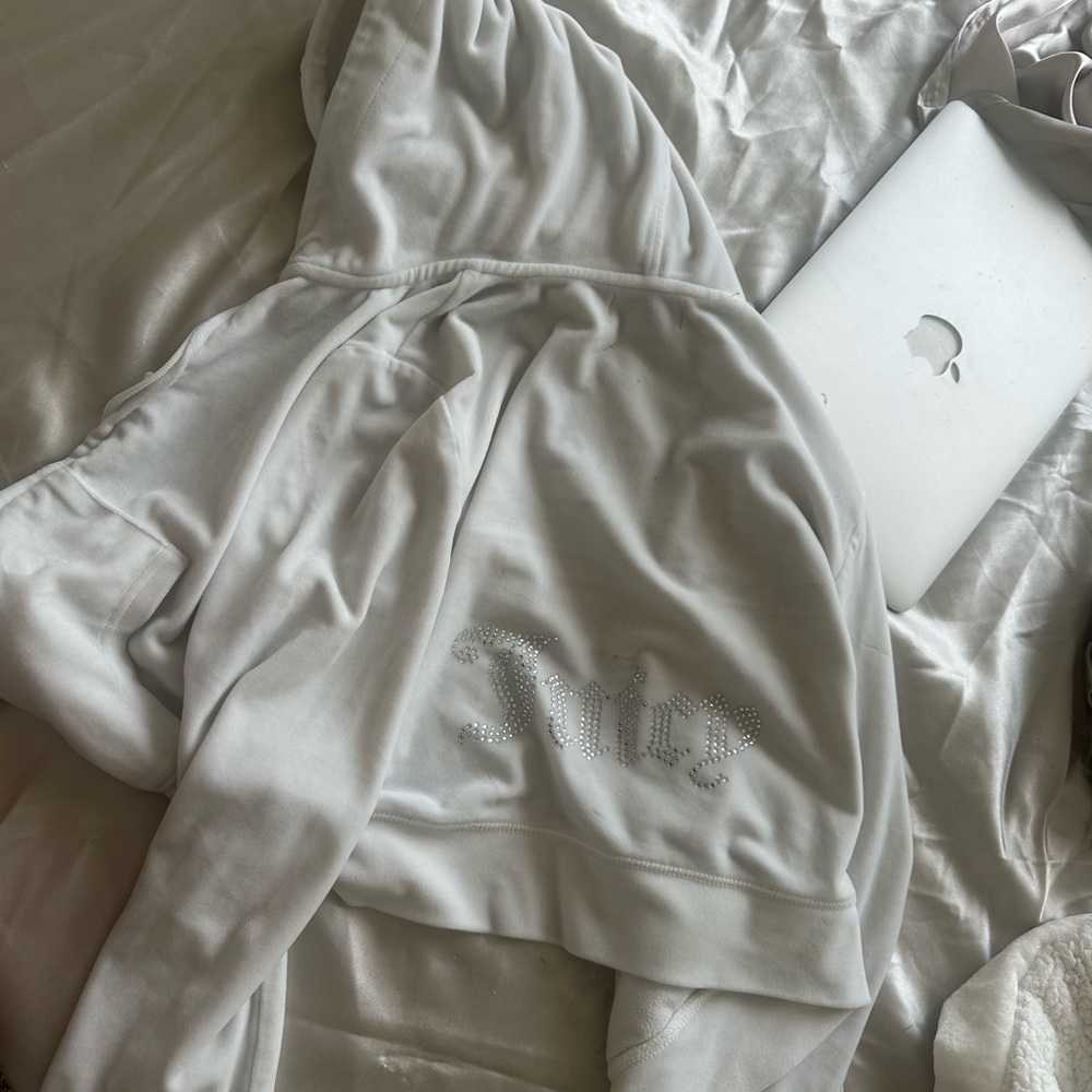 Juicy Couture White Hoodie